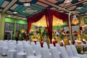 dekorasi wedding lokasi masjid assalam sewa alat pesta catering wedding gedung