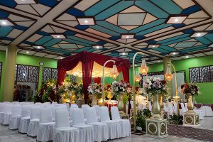 dekorasi wedding lokasi masjid assalam sewa alat pesta catering wedding gedung