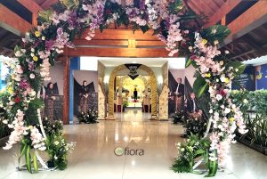 Dekorasi wedding adat minang lokasi auditorium universitas budi luhur ciledug