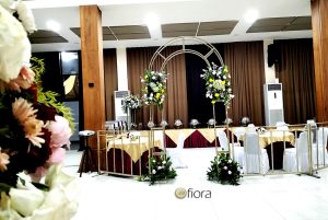 Dekorasi wedding adat minang lokasi auditorium universitas budi luhur ciledug