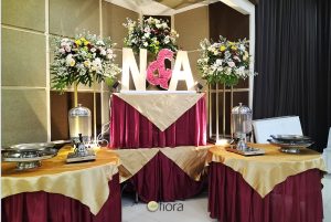 Dekorasi wedding adat minang lokasi auditorium universitas budi luhur ciledug